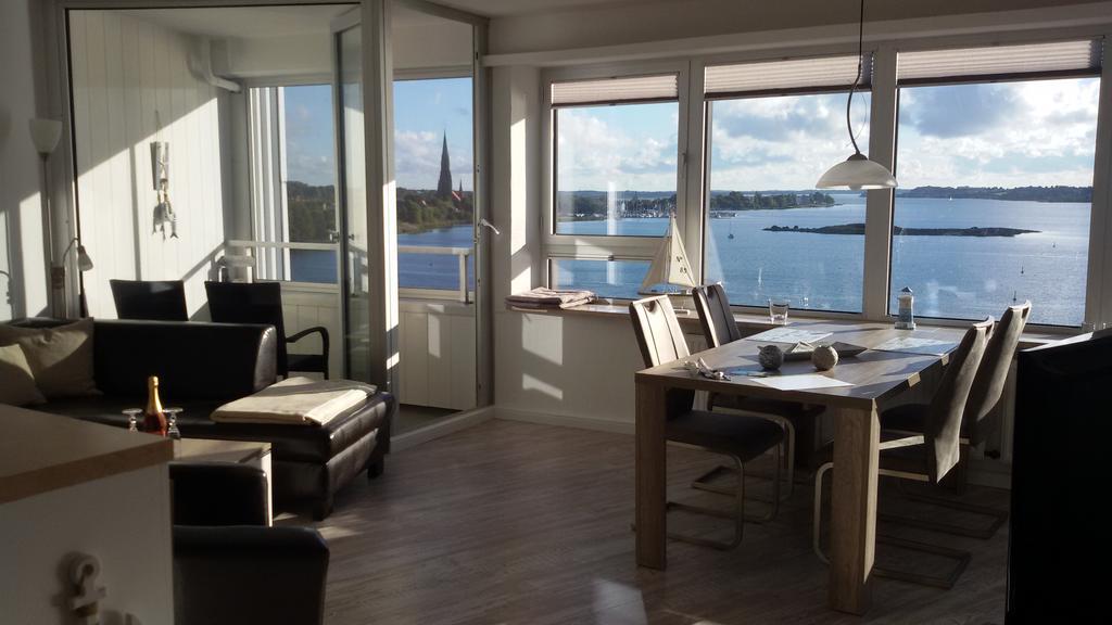 Ostseefjord-Schlei-Blick Im Wikingturm 石勒苏益格 外观 照片